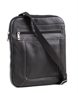 Сумка мужская натуральная кожа (Медведково) (0412) - фото 31222