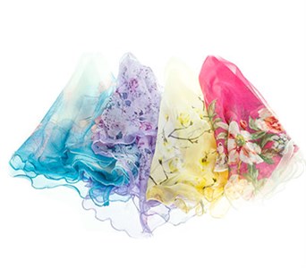 Платок женский шейный FENNYSUN 60% полиэстер 40% шёлк (2405-1) - фото 31284