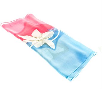 Шарф женский VICTORIA  100% шифон (2405-4) - фото 31287