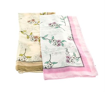 Платок женский Softel  50% шифон, 50% марлевка (2405-14) - фото 31307