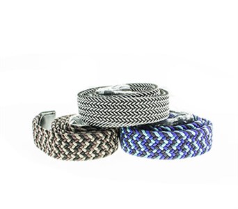 Ремень-резинка текстиль/гал.кожа класс. пряжка (3005-7) - фото 31319