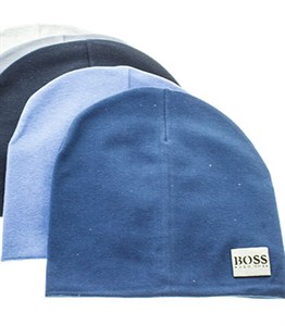 Шапка детская BOSS 100% хлопок (1706-3) - фото 31497