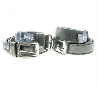 Ремень  OSCAR мужской натуральная кожа класс пряжка (2606-9) - фото 31656