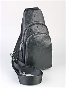 Сумка мужская BAREZ нагрудная натуральная кожа (66123) - фото 31727