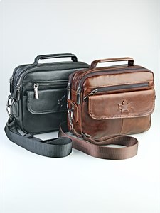 Сумка  мужская  натуральная  кожа (89771) - фото 31731