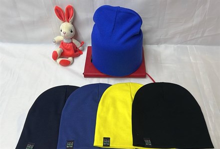 Шапка детская для мальчика  100% хлопок  (1706-6) - фото 31843