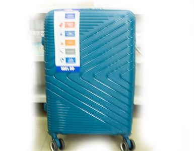 Чемодан  пластик 4 колеса (0408) - фото 31863