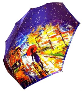 Зонт DINIYA женский 100% п/э автоматический (114) - фото 32064