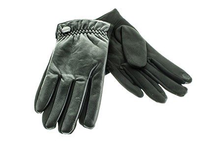 Перчатки мужские Волшебница Мария гал.кожа/текстиль подклад мех (106) - фото 32528