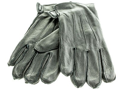 Перчатки муж. Matrix нат.кожа оленья черн подкл. плюш (304) - фото 32536