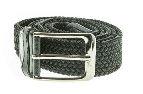 Ремень-резинка текстиль/гал.кожа класс. пряжка (2409) - фото 32603