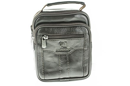 Сумка мужская Fuzhiniao вертикальная натуральная кожа (5437) - фото 33114