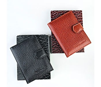 Обложка для автодокументов натуральная кожа (C-110) - фото 33194