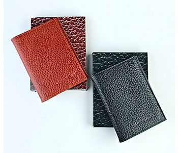 Обложка натуральная кожа для автодокументов с паспортом (С-125) - фото 33196
