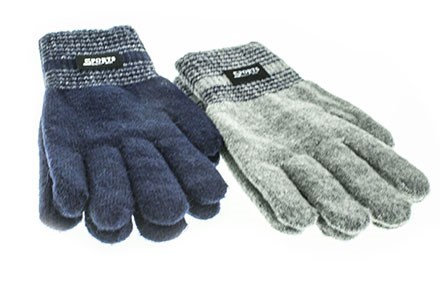 Детские перчатки Henu 50%акрил, 40% шерсть, 10% спандекс (5221) - фото 33278