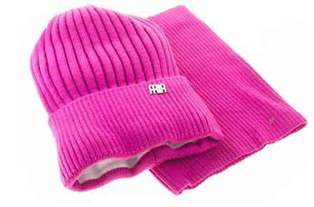 Комплект подростковый (шапка+хомут) 70% пан, 30% шерсть (0412-27) - фото 33339