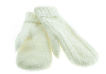 Варежки женские HENU 70% шерсть, 20% бамбук, 10% акрил (9901) - фото 33427