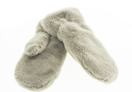 Варежки Снегурочка 70% шерсть, 30% акрил (1812-1) - фото 33559