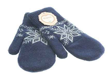 Варежки женские Мария 40% шерсть, 50% бамбук, 10% акрил (В-8) - фото 33631