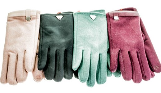 Перчатки женские Свойства кашемир подкл. плюш, сенсорные (6002) - фото 33726