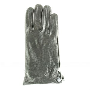 Перчатки муж. Matrix нат.кожа оленя черн подкл. пол. шерсть (106) - фото 33814