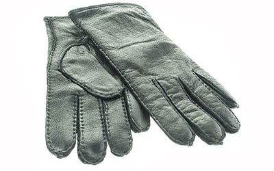 Перчатки жен. Flagman нат.кожа черный подкл п/шерсть (О2145) - фото 33852