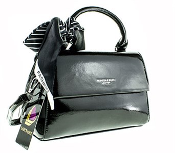 Сумка женская LADYS LOVE галантерейная кожа/лак (1575) - фото 34042