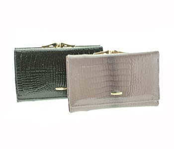 Кошелек  женский натуральная кожа/лак (102-309) - фото 34095