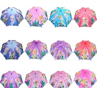 Зонт RAIN PROOF  детский 100% п/э, трость (2033) - фото 34719