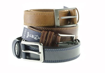 Ремень OSCAR мужской нат.кожа, класс.пряжка (2904-24) - фото 34956