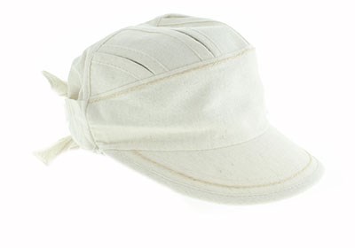 Шляпа женская Gros 100% лен  (0605-13) - фото 34982