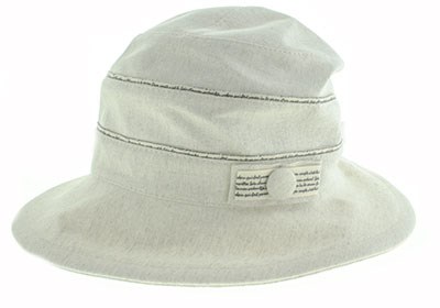 Шляпа женская Gros 100% лен  (0605-14) - фото 34983