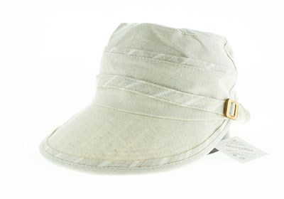 Шляпа женская Gros 100% лен  (0605-17) - фото 34986
