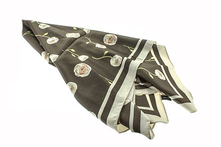 Платок женский 100% шелк (2506-1) - фото 35277