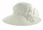 Шляпа женская Gros 100% лен  (0605-15) - фото 34984